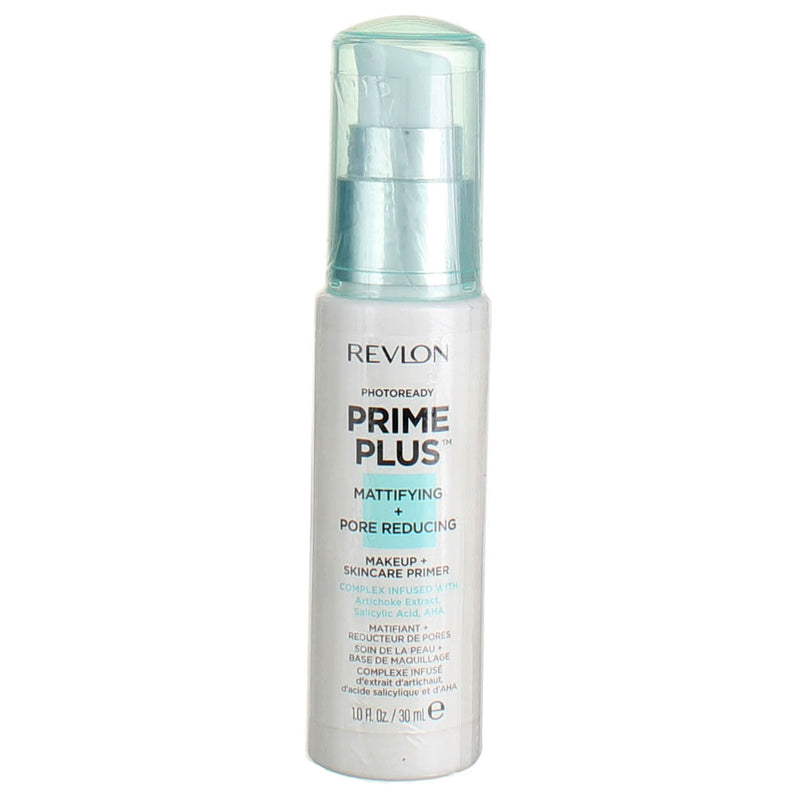Revlon PhotoReady Prime Plus Mattifying and Pore Reducing Makeup + Skincare Primer, 1 fl oz