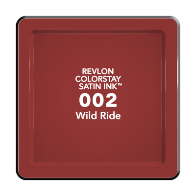 Revlon ColorStay Satin Ink Liquid Lipcolor, Wild Ride 002, 0.17 fl oz