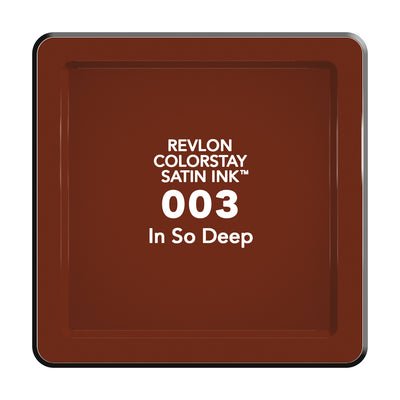 Revlon ColorStay Satin Ink Liquid Lipcolor, In So Deep 003, 0.17 fl oz