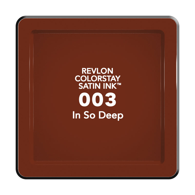 Revlon ColorStay Satin Ink Liquid Lipcolor, In So Deep 003, 0.17 fl oz