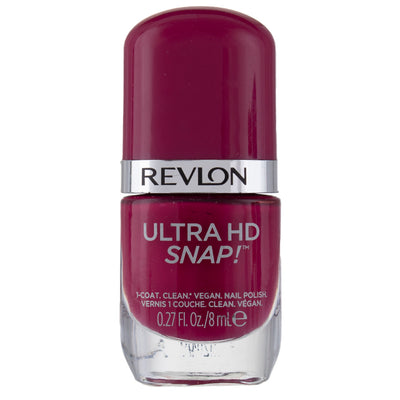 Revlon Ultra HD Snap! Nail Polish, Berry Blissed 029, 0.27 fl oz