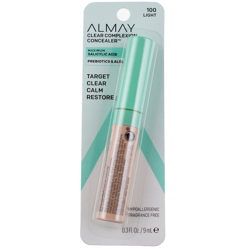Almay Clear Complexion Concealer, 100 Light, 0.3 fl oz.