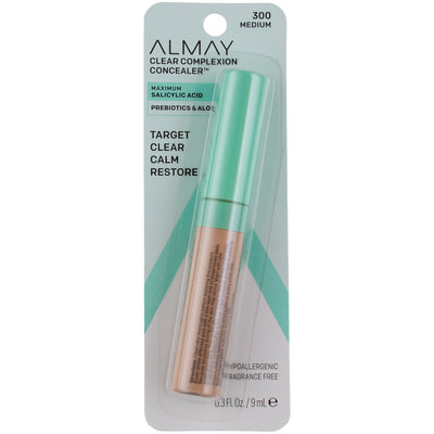 Almay Clear Complexion Concealer, Medium, 0.3 fl oz