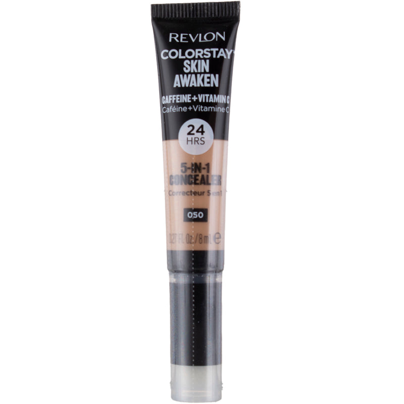 Revlon ColorStay Skin Awaken Concealer, 050 Medium Deep, 0.27 fl oz