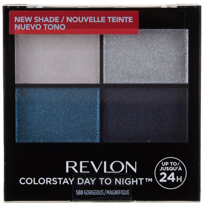 Revlon ColorStay Day To Night, Eyeshadow Quad, Gorgeous, 0.16 oz