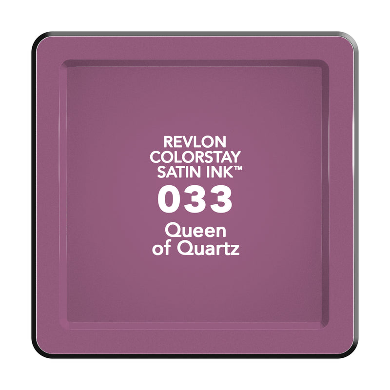 Revlon ColorStay Satin Ink Liquid Lipcolor, Queen of Quartz 033, 0.17 fl oz