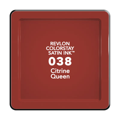 Revlon ColorStay Satin Ink Liquid Lipcolor, Citrine Queen 038, 0.17 fl oz