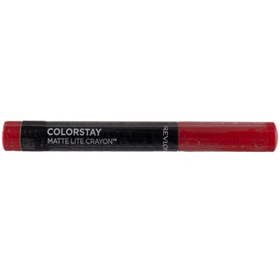 Revlon ColorStay Matte Lite Lip-Crayon, 009 Ruffled Feathers, 0.049 oz