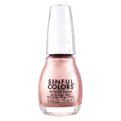 Sinful Colors Power Paint Nail Polish, 2645 Sweet & Spicey, 0.5 fl oz.