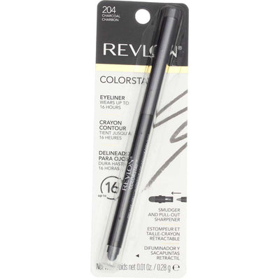 Revlon ColorStay Waterproof Eyeliner, Charcoal 204, 0.01 oz