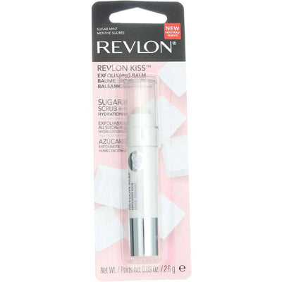 Revlon Kiss Exfoliating Lip Balm, Sugar Mint 111, 0.09 oz