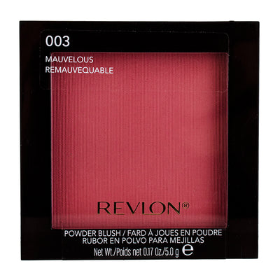 Revlon Powder Blush with Brush, Mauvelous 3, 0.17 oz