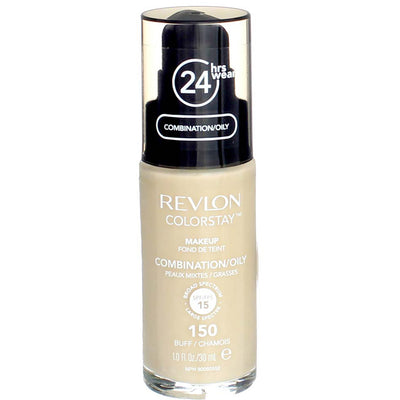 Revlon ColorStay Makeup Foundation For Oily Skin, Buff/Chamois 150, SPF 15, 1 fl oz