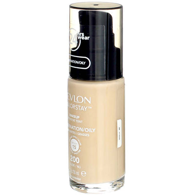 Revlon ColorStay Makeup Foundation For Combination Oily Skin, Nude 200, SPF 15, 1 fl oz