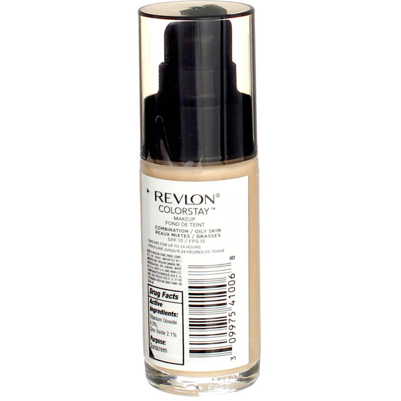 Revlon ColorStay Makeup Foundation For Oily Skin, Medium Beige 240, SPF 15, 1 fl oz