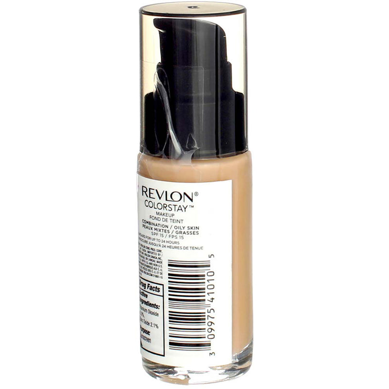 Revlon ColorStay Makeup Foundation For Combination Oily Skin, True Beige 320, SPF 15, 1 fl oz