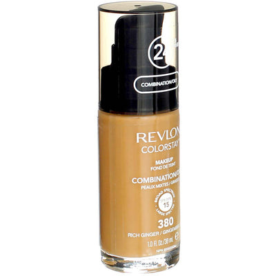 Revlon ColorStay Makeup Foundation For Oily Skin, Rich Ginger 380, SPF 15, 1 fl oz