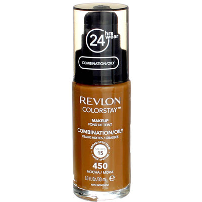 Revlon ColorStay Makeup Foundation For Combination Oily Skin, Mocha 450, SPF 15, 1 fl oz