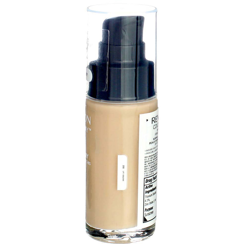 Revlon ColorStay Makeup Foundation For Normal Dry Skin, Nude 200, SPF 20, 1 fl oz