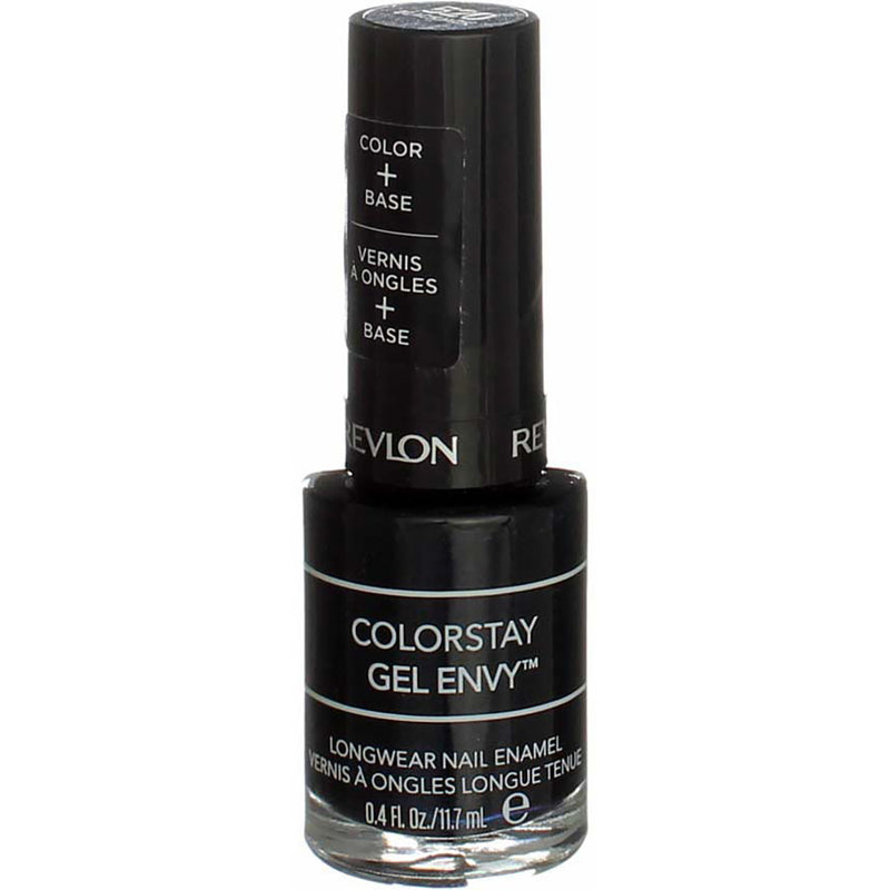 Revlon ColorStay Gel Envy Longwear Nail Enamel Polish, Blackjack 520, 0.4 fl oz