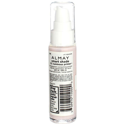 Almay Smart Shade CC Luminous Face Primer, SPF 15, 1 fl oz