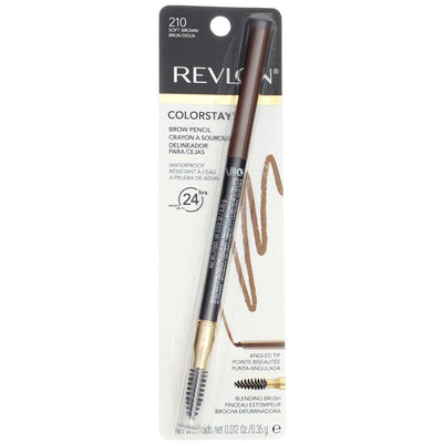 Revlon ColorStay Eyebrow Pencil, Soft Brown 0.3 oz