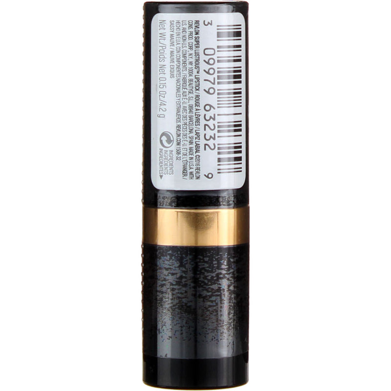 Revlon Super Lustrous Lipstick Creme, Sassy Mauve 463, 0.15 fl oz