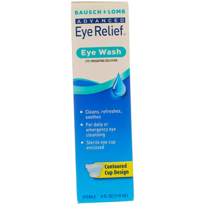 Bausch & Lomb Advanced Eye Relief Eye Wash, 4 fl oz