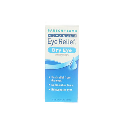 Bausch & Lomb Advanced Eye Relief Dry Eye Lubricant Eye Drops, 1 fl oz