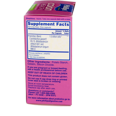 Phillips Colon Health Probiotic Supplement Capsules, 30 Ct