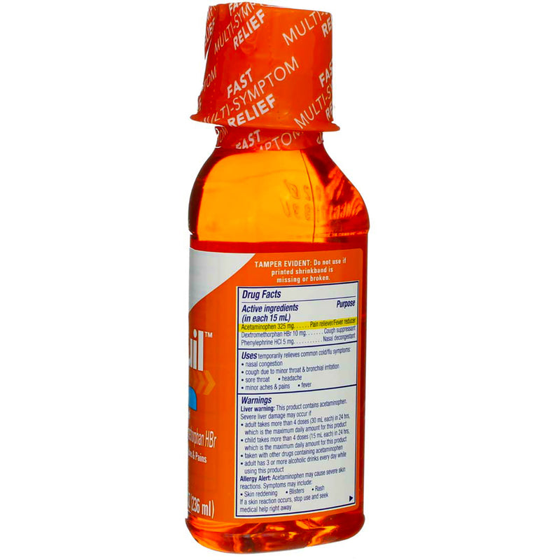 Vicks DayQuil Cold & Flu Relief Liquid, 8 fl oz