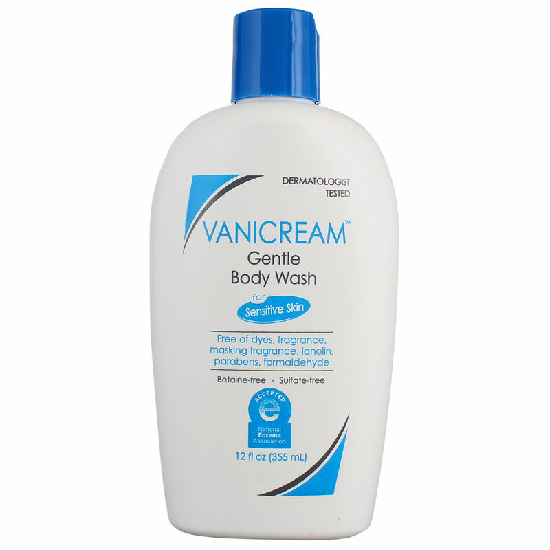 Vanicream For Sensitive Skin Gentle Body Wash, 12 fl oz