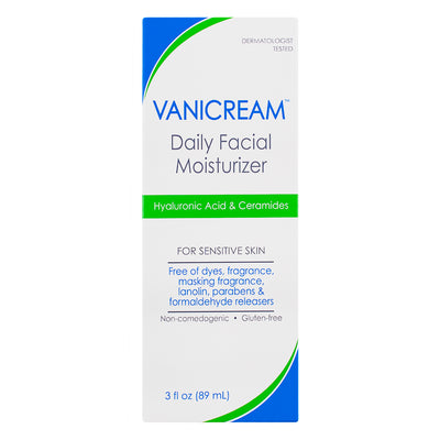 Vanicream For Sensitive Skin Facial Moisturizer Daily, 3 fl oz