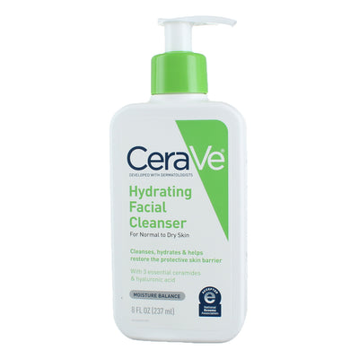 CeraVe Hydrating Moisture Balance Facial Cleanser, 8 fl oz