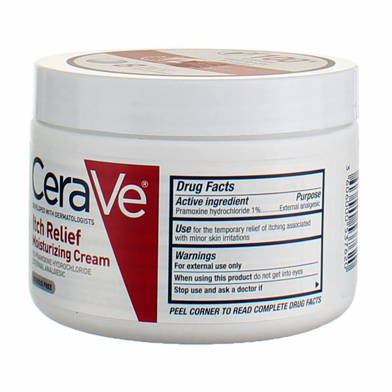 CeraVe Moisturizing Itch Relief Cream, 12 oz