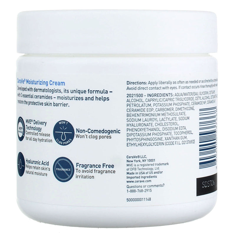 CeraVe Normal to Dry Skin Body Moisturizing Cream, 16 oz