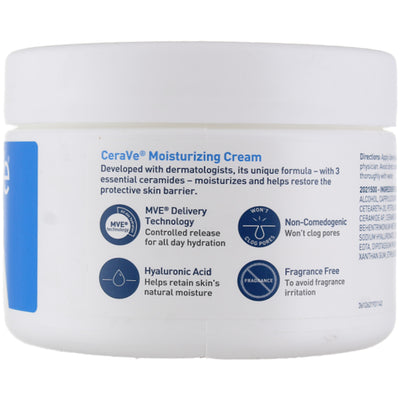 CeraVe Normal to Dry Skin Moisturizing Cream, 12 oz