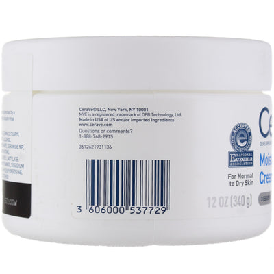 CeraVe Normal to Dry Skin Moisturizing Cream, 12 oz