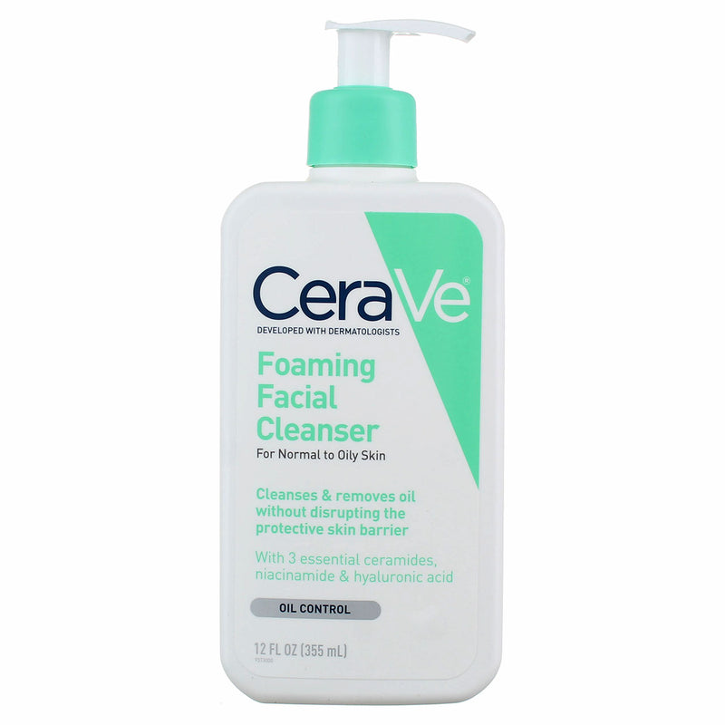CeraVe Oil Control Facial Cleanser, 12 fl oz