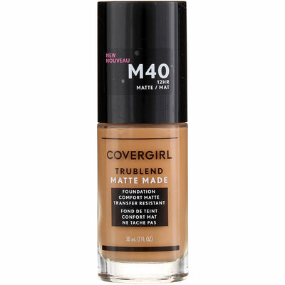 CoverGirl TruBlend Matte Made Liquid Foundation, Warm Nude M40, 1 fl oz