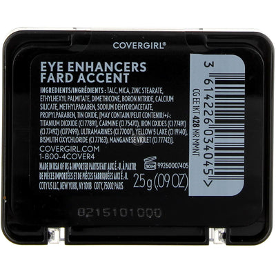 CoverGirl Eye Enhancers 1-Kit Eyeshadow, Maroon Moment 428, 0.09 oz