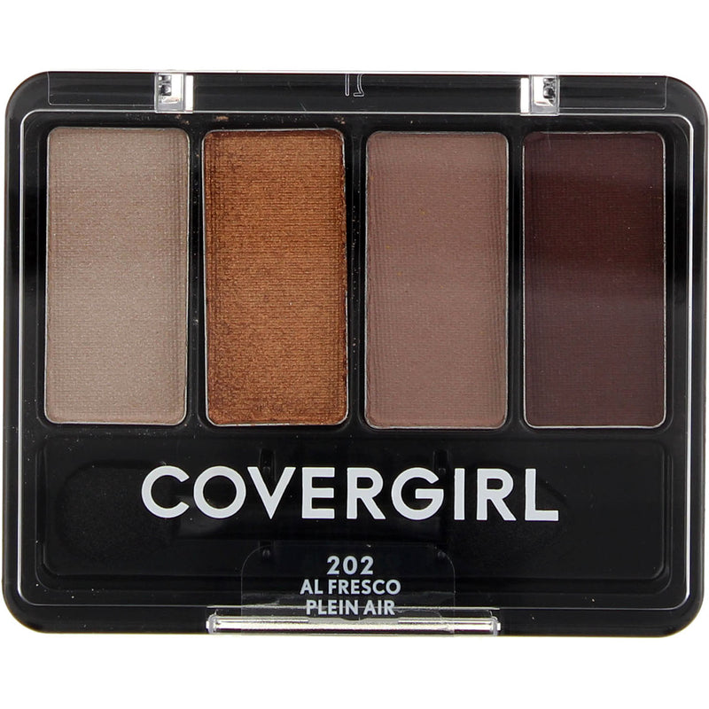 CoverGirl Eye Enhancers 4-Kit Eyeshadow, Al Fresco 202, 0.19 oz