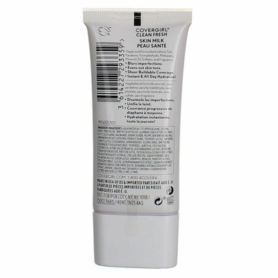 CoverGirl Clean Fresh Skin Milk Foundation, Light/Medium 550, 1 fl oz
