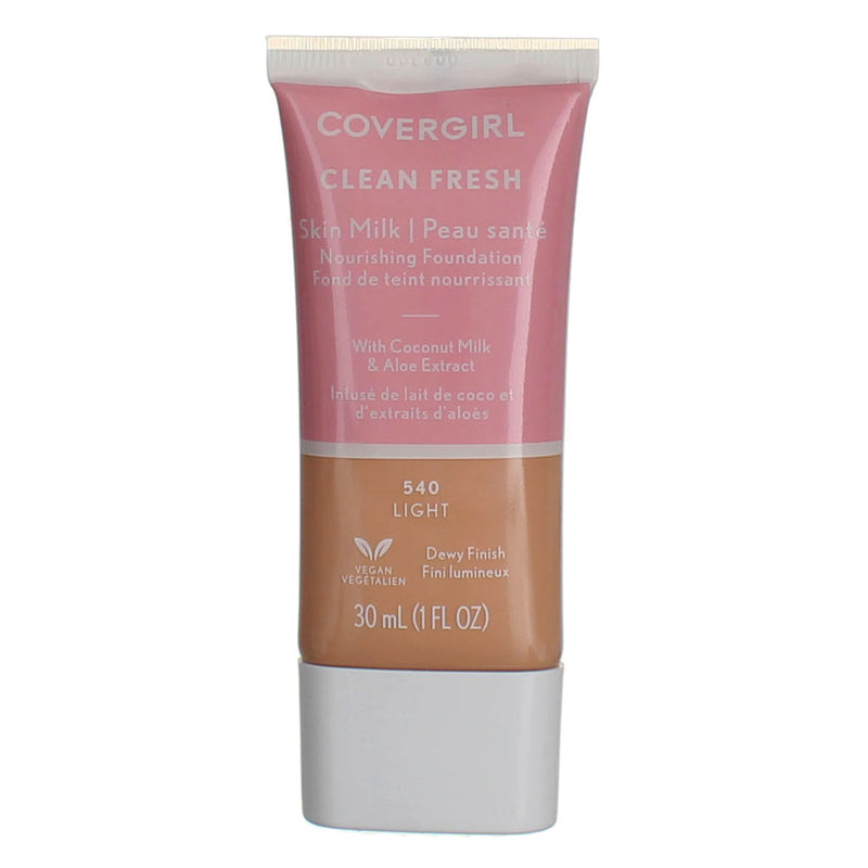 CoverGirl Clean Fresh Skin Milk Foundation, Light 540, 1 fl oz