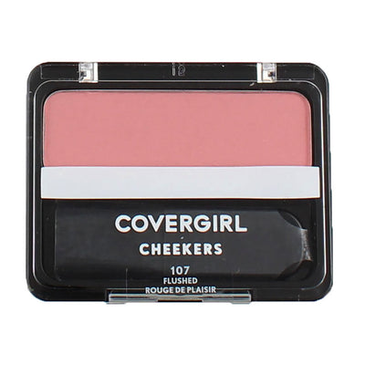 CoverGirl Cheekers Face Blush, Flushed 107, 0.12 oz