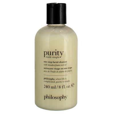 Philosophy Purity Made Simple One-Step With Meadowfoam Seed Oil Facial Cleanser, 8 fl oz
