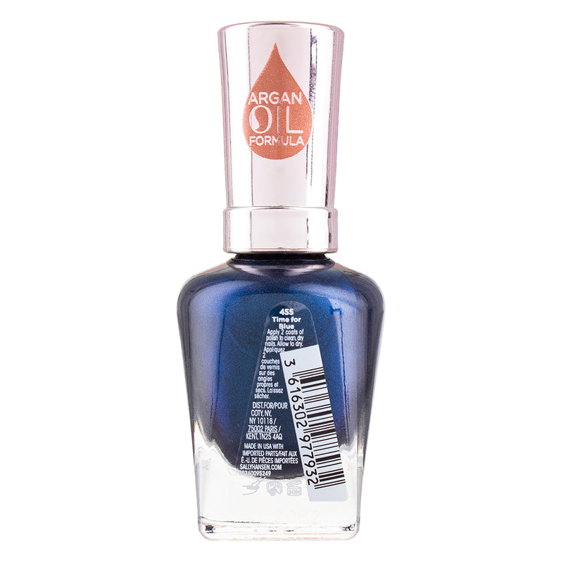 Sally Hansen Color Therapy Nail Polish Liquid, Time for Blue, 0.5 fl oz