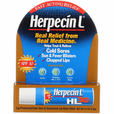 Herpecin L Lip Balm Stick, SPF 30, 0.1 oz