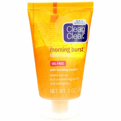 Clean & Clear Morning Burst Facial Scrub, 1 oz