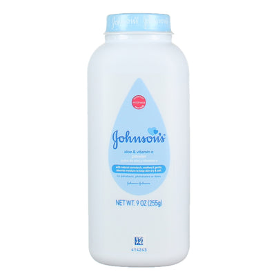 Johnson's Baby Powder, Soothing Aloe & Vitamin E, 9 oz